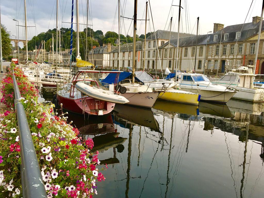 Hotel Fontaine, Morlaix Bagian luar foto